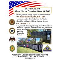 Veteran Memorial Walls Display