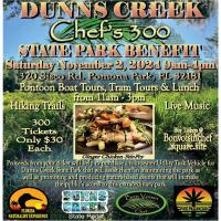 "Chef 300" Fundraiser at Dunns Creek State Park