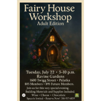 Adult Fairy House Workshop