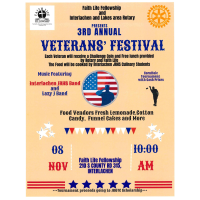3rd Annual Veteran's Festival