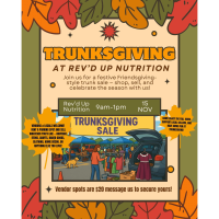 Thanksgiving at Rev'd Up Nutrition