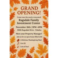 Ragsdale Family Investment Center - Grand Opening