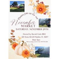 November Market Hosted by Berndt Ends BBQ