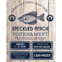 Speckled Perch Tournament