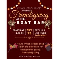 Friendsgiving at the Boat Bar