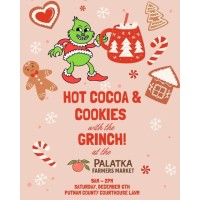 Hot Cocoa and Cookies with the Grinch