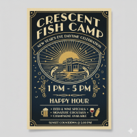 Crescent Fish Camp - NYE Happy Hour