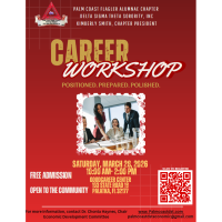 Career Workshop, Palm Coast Flagler County Alumnae Chapter Delta Sigma Theta Sorority, Inc.