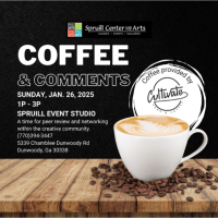 Coffee & Comments at Spruill Center for the Arts