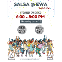 Salsa @ EWA! Everybody can dance.