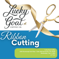 Ribbon Cutting - Lucky Goat Coffee