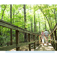 Sandy Springs Conservancy Trail Blazer Walk at Big Trees