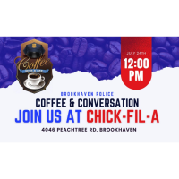 Chick-fil-a Coffee with a Cop