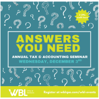 Answers You Need Seminar