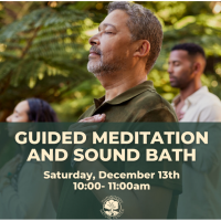 Guided Meditation and Sound Bath