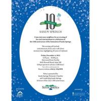 City of Sandy Springs 10th Anniversary Party