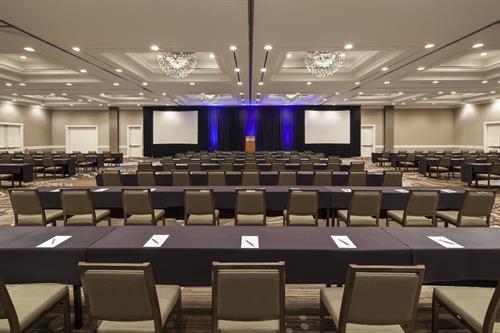 Grand Ballroom Set Classroom Style 400 ppl