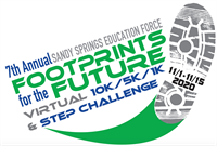 7th Annual Footprints for the Future VIRTUAL 10K/5K/1K & Step Challenge