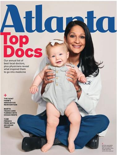 Dr. Brahma featured in Atlanta magazine