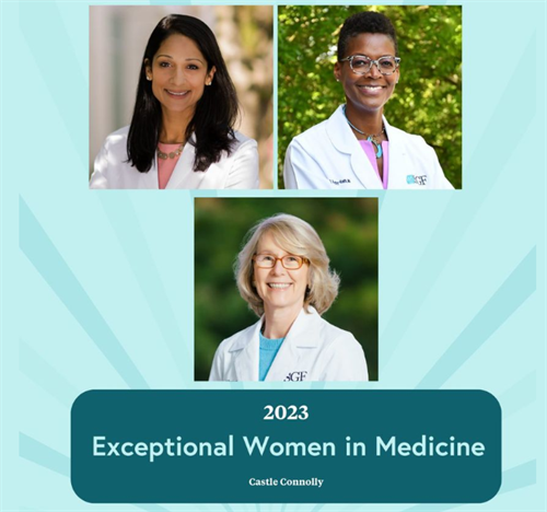  Castle Connolly names three SGF Atlanta fertility specialists among the Exception Women in Medicine