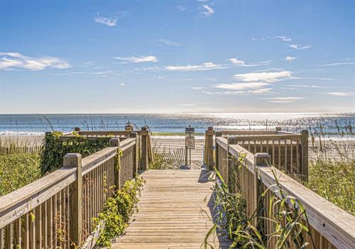 Just a few steps away from the sand!