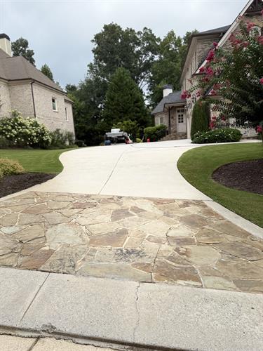 Concrete Driveway Cleaning Services