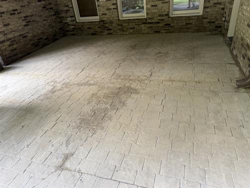 Patio Pressure Washing