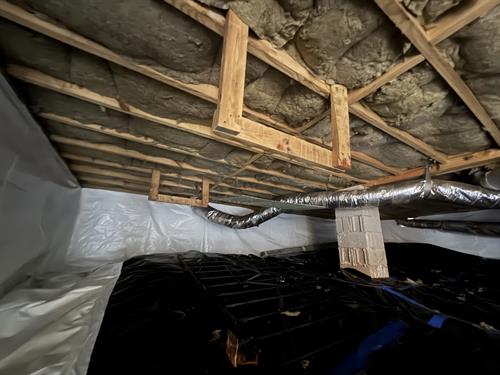 Crawl Space Insulation/Encapsulation 