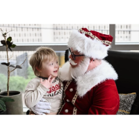 First Santa with Down syndrome continues to inspire holiday cheer in Dunwoody