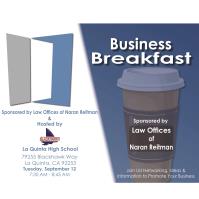 Business Breakfast @ La Quinta High School