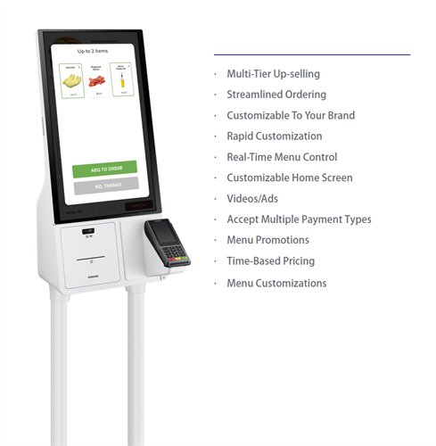 Self Service Kiosk to Speed up checkouts & reduce Labor Costs