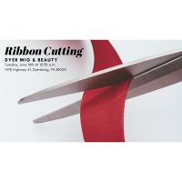 Dyer Wig & Beauty Ribbon Cutting