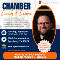 Lunch & Learn: Working On Your Business Not In Your Business