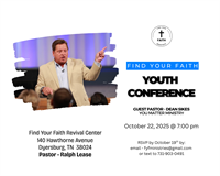 Find Your Faith Youth Conference