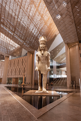 Visit the Grand Egyptian Museum in Cairo