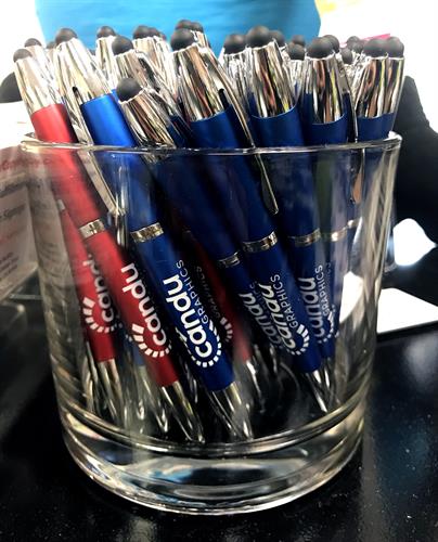 Candu can help you with any promotional items you may need!