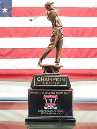 Custom Golf Tournament Awards