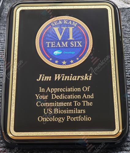 Full Color Laser Engraved Luxury Plaques