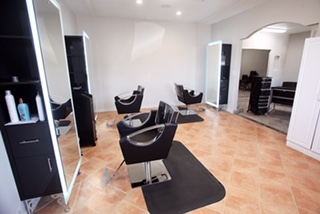 All Stations and chairs are imported rom England.  with a 180 view of the Huachuca Mountians so you can escape