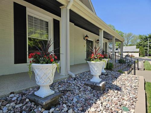 Flowers Outside of Meyers