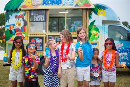 Make your special event more memorable with a visit from Kona Ice!