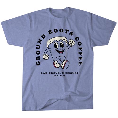 Ground Roots Coffee T-shirt Design