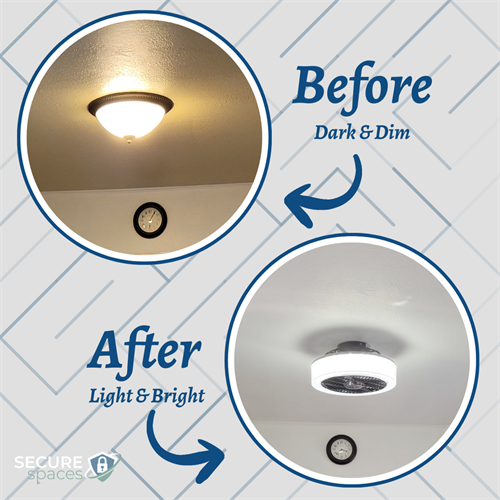 Better lighting + fresh paint = brighter, safer spaces. Small upgrades make a big impact on aging safely at home