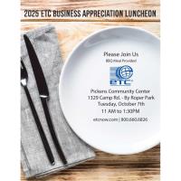 ETC Business Appreciation Luncheon