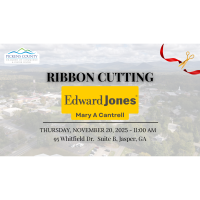 Ribbon Cutting: Edward Jones - Mary Alice Cantrell