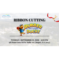 Ribbon Cutting: Rubber Ducky Rug Cleaning