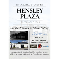 Ribbon Cutting & Mural Celebration: Hensley Plaza