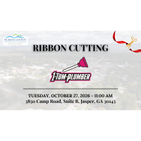 Ribbon Cutting: 1 Tom Plumber Jasper