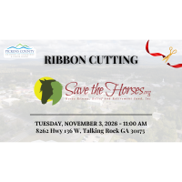 Ribbon Cutting: Save The Horses