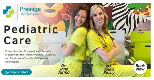  Meet Our Pediatric Dream Team! Introducing Dr. Jurma and NP Anna Kinley - Your Partners in Pediatric Care! From boo-boos to breakthroughs, we're here for your little ones every step of the way.